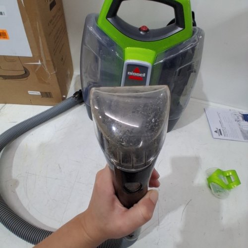 BISSELL LITTLE GREEN PORTABLE DEEP CLEANING VACUUM - 37OZ TANK MAX - GREEN/GREY (MODEL : 2513B) image 6