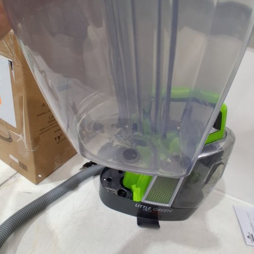 BISSELL LITTLE GREEN PORTABLE DEEP CLEANING VACUUM - 37OZ TANK MAX - GREEN/GREY (MODEL : 2513B) image 7