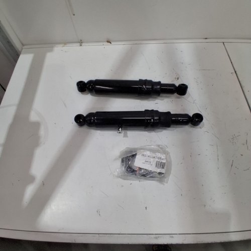 2PC MONROE MAX-AIR REAR SHOCK ABSORBERS WITH INSTALLATION KIT FOR NISSAN, MAZDA, AND MITSUBISHI MODELS - BLACK (MODEL: MA812) image 3