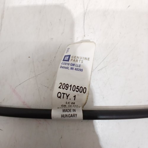 GM GENUINE PARTS WINDSHIELD WASHER NOZZLE HOSE -26"- FIT FOR VARIOUS CHEVROLET MODELS - BLACK - (MODEL:20910500) image 3
