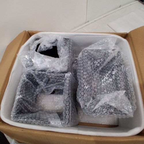 4PK HEAVY DUTY 6X6 POST BASE - 5.75" X 5.75" X 5.5" (EXTERNAL) - 5.6" X 5.6" (INTERNAL) - CARBON STEEL/BLACK (MODEL: QB-6IN-4) image 4