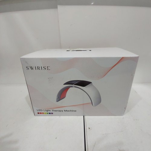 SWIRISE LED LIGHT THERAPY DEVICE WITH 7 WAVELENGTHS TO ADDRESS ALL SKIN CONCERNS - 45W 12V - WHITE/MULTICOLOUR (MODEL: XYO-2309) image 8
