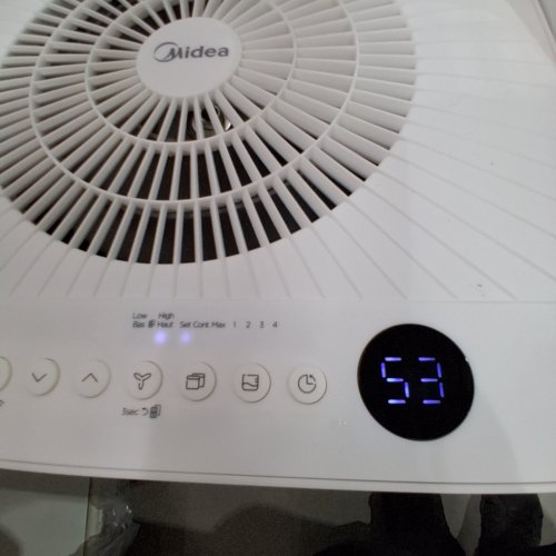 MIDEA CUBE 50 PINT SMART WIFI DEHUMIDIFIER - 4,500 SQ. FT - WHITE (MODEL: MAD50S1QWT) image 2
