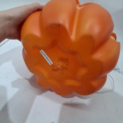 BLOW MOLD ORANGE PUMPKIN STACK LIGHT UP HALLOWEEN DECORATION - 24" - ORANGE image 5