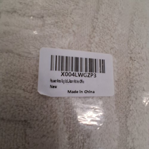PAUWER NON SLIP BOHO WASHABLE SOFT AREA RUG - 6FT X 9FT BEIGE image 3