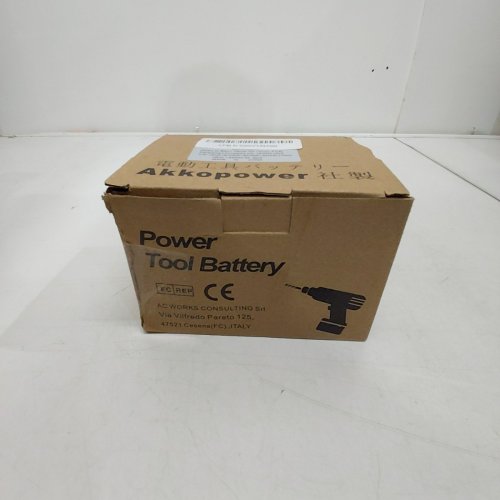 2PK AKKOPOWER 20V 4.0AH LITHIUM BATTERY FOR BLACK & DECKER 20V TOOLS - BLACK/RED image 3