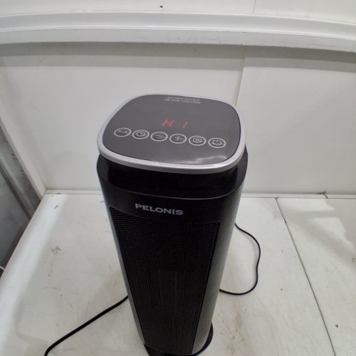 PELONIS INDOOR STANDING DIGITAL CERAMIC TOWER HEATER WITH 2-HEAT SETTINGS & REMOTE CONTROL - 23" - 1500W - BLACK (MODEL: PHF151RSUKCA) image 2