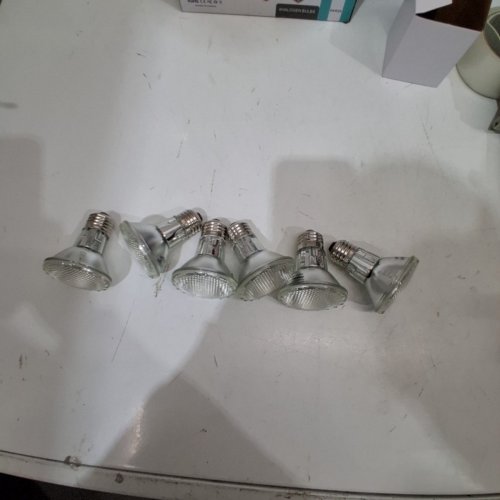 6PK PAR20 HALOGEN LIGHT BULBS - 50W 120 V E26 BASE 450 LM 2800 K - WARM LIGHT image 3