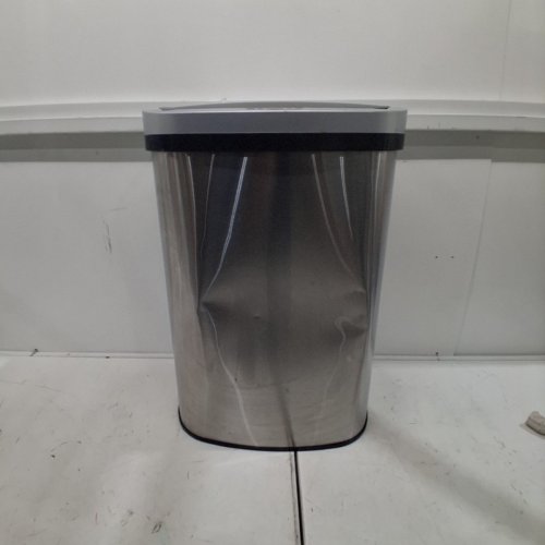 BIGACC ELECTRONIC SENSOR STAINLESS STEEL HAND FREE TOUCHLESS MOTION SENSOR GARBAGE CAN - 50L - SILVER image 5