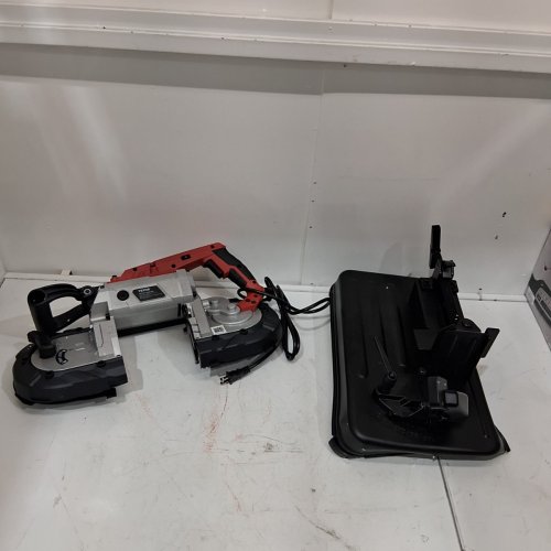 PORTABLE STEEL BASE BAND SAW FOR METAL/WOOD - 137.8FPM TO 472.4FPM - 5" CUTTING CAP (MODEL: R2103) image 2