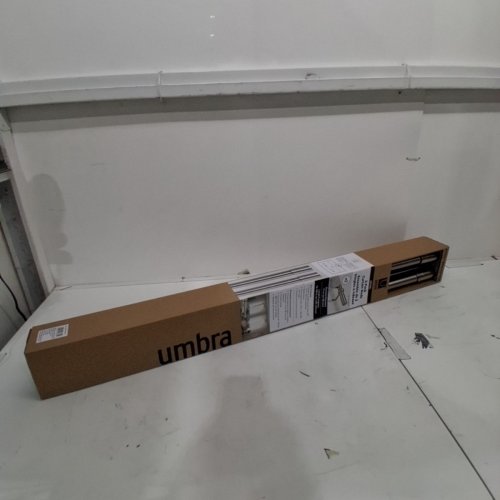2PK UMBRA CURTAIN ROD KIT - 42" TO 108" - NICKEL (MODEL: 2881747) image 2