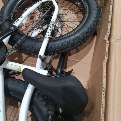 GLERC MARS KIDS FAT TIRE MOUNTAIN BIKE WITH 6 SPEED DRIVETRAIN - 20" - WHITE (MODEL:BG1028A20WT ) image 4
