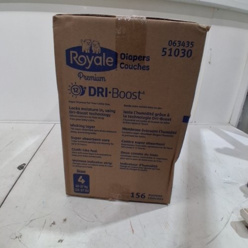 156PK ROYALE PREMIUM DIAPERS - SIZE 4 image 3