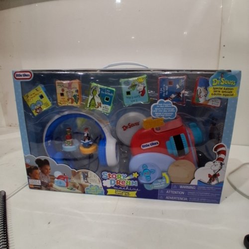 LITTLE TIKES STORY DREAM MACHINE TRAVEL SET - DR. SEUSS SPECIAL EDITION, INTERACTIVE STORY TELLING TOY FOR KIDS - (MODEL: 1851467) image 2