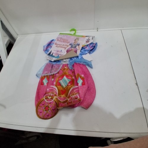 2PC PRINCESS DREAM CARRIAGE COSTUME SET - 3-4T - PINK AND BLUE image 2