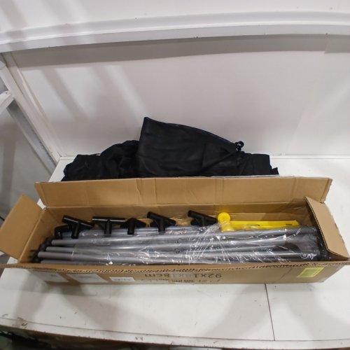 DEBLUE CATIO OUTDOOR CAT ENCLOSURE - 31.4" × 31.4" X 63" - BLACK (STYLE: DE-FK1021L-B-CA) image 3