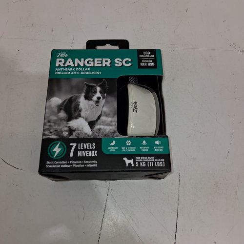 ZEUS RANGER SC ANTI-BARK COLLAR - FOR DOGS OVER 11LBS - WHITE image 4