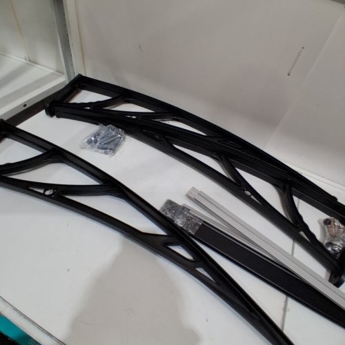 VIVOHOME POLYCARBONATE WINDOW DOOR SPLICED AWNING - 40" X 80" (MODEL: VH1346) image 3
