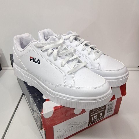 WOMEN'S FILA UNLOCK COURT SHOES - SIZE 9 - WHITE (STYLE: 1889909) image 2