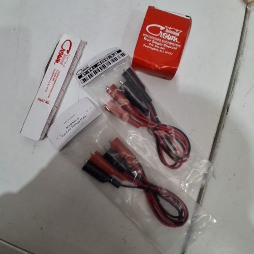 16PC CROWN ASSORTED ELECTRICAL SET WITH ELECTRICAL JUMPER WIRES - RED /BLACK image 3