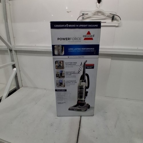 BISSELL POWERFORCE BAGLESS UPRIGHT LIGHTWEIGHT CORDED VACUUM CLEANER - GREEN AND GRAY (MODEL: 3313A) image 6