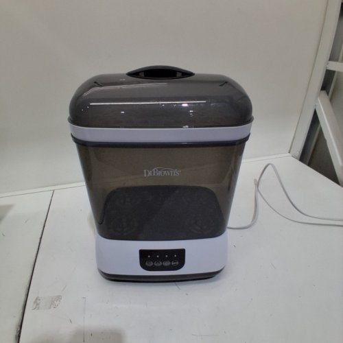 4-IN-1 DR BROWNS BOTTLE STERLIZER, DRYER AND STOAGE- BLACK/WHITE image 3