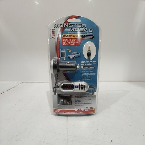 MONSTER MOBILE CAR STEREO WIRELESS FM TRANSMITTER - 12 V (MODEL: RADIOPLAY 300) image 2