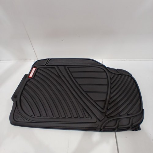 3PC MOTORTREND HEAVY DUTY ALL WEATHER RUBBER FLOOR MATS FOR SUV CARS/TRUCKS - BLACK (MODEL: OFF-773-BK) image 2