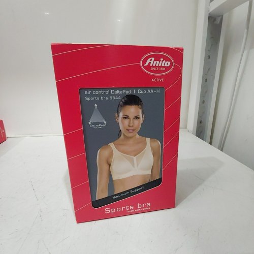 WOMEN'S ANITA ACTIVE AIR CONTROL DELTA PAD SPORTS BRA - 36B - SMART ROSE (STYLE: 5544) image 2