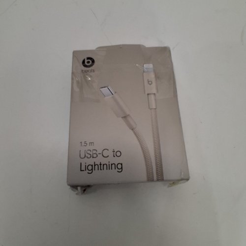 BEATS USB-C TO LIGHTNING BRAIDED CHARGING CABLE - 1.5M - WHITE image 3