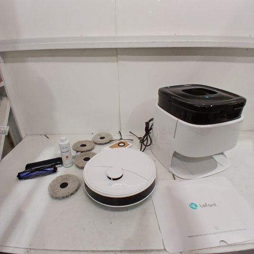 LEFANT LIDAR ROBOT VACUUM AND MOP COMBO SYSTEM - 12000PA SUCTION, 90-DAY SELF-EMPTYING - WHITE - (MODEL: M3) image 3