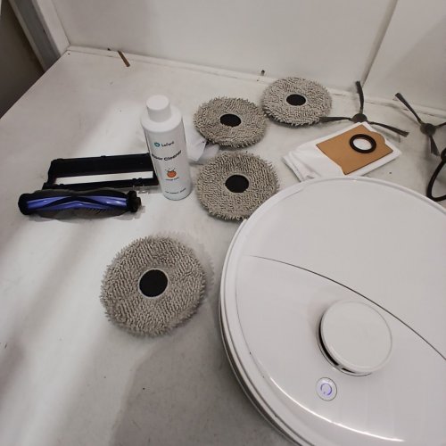 LEFANT LIDAR ROBOT VACUUM AND MOP COMBO SYSTEM - 12000PA SUCTION, 90-DAY SELF-EMPTYING - WHITE - (MODEL: M3) image 4