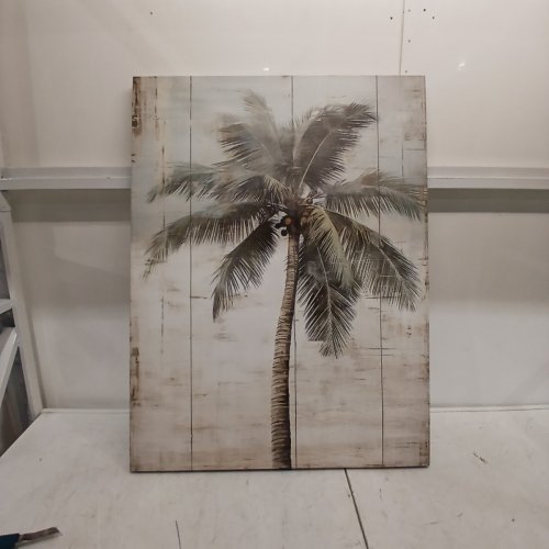 BAY ISLE HOME TROPICAL PALM TREE WALL ART - 30" X 40" - FADED (STYLE: PT90691) image 3