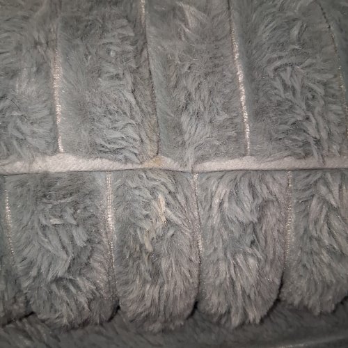 BEDSURE **COVER ONLY** PLUSH PET BED COVER - XL - GREY image 6