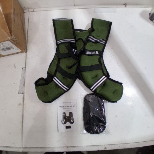 BAGAIL WEIGHTED VEST - 25 LBS - GREEN image 2