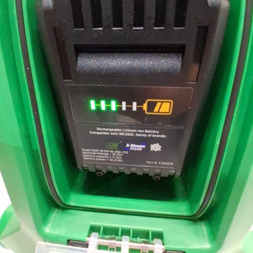 FLOWZONE TYHPOON3 BATTERY-POWERED BACKPACK SPRAYER - 4 GAL. CAPACITY - 18 V - GREEN/BLACK (MODEL: FZVAAK-3) image 2
