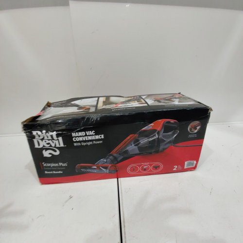DIRT DEVIL SCORPION PLUS HANDHELD VACUUM - RED - (MODEL:SD30026B) image 4