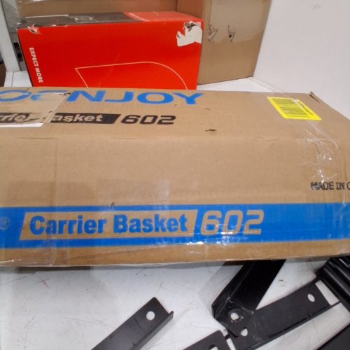 TOOENJOY SKINNY ROOF CARGO CARRIER BASKET- 200 LBS CAPACITY- 59"X15.7"X4.9" - BLACK image 2