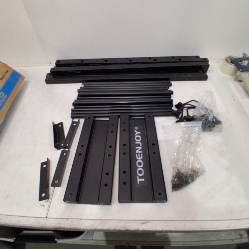 TOOENJOY SKINNY ROOF CARGO CARRIER BASKET- 200 LBS CAPACITY- 59"X15.7"X4.9" - BLACK image 3