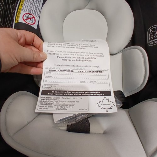 GRACO SNUGRIDE 35 LITE LX INFANT CAR SEAT - MAX WEIGHT 34LBS - BLACK/GREY (MODEL: 2119658) image 5