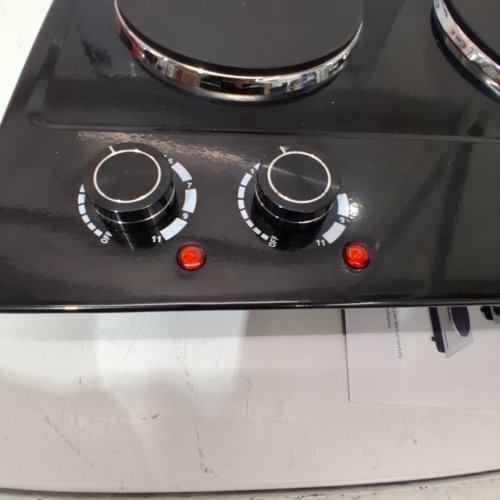 CUSIMAX PORTABLE DOUBLE HOT PLATE - 1800W - 13" X 19" - BLACK ( MODEL- CMHP-C180 / ES-3202)) image 2