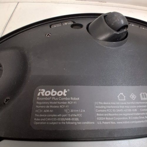 IROBOT ROOMBA PLUS 415X COMBO AUTOWASH ROBOT VACUUM AND MOP WITH DOCK - BLACK (MODEL: G284020) image 16