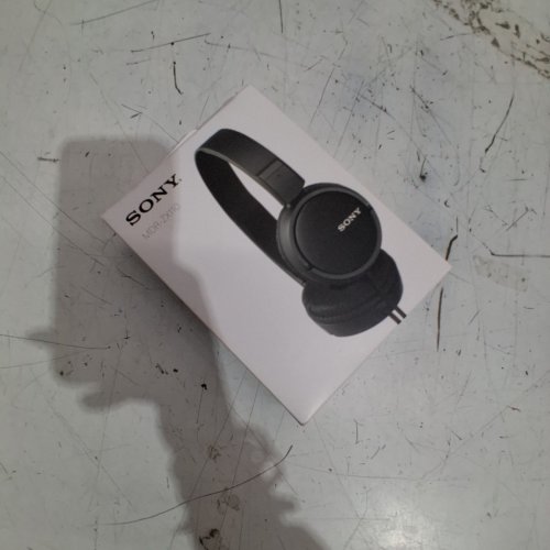 SONY WIRED OVER EAR HEADPHONES WITHOUT NOISE CANCELLATION - BLACK - (MODEL: MDRZX110) image 4