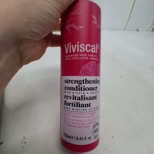 VIVISCAL ADVANCED STRENGTHENING CONDITIONER WITH BIOTIN & KERATIN - 250 ML image 3
