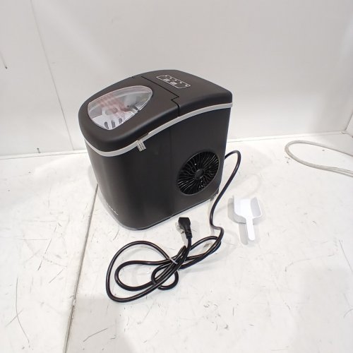 FRIGIDAIRE PORTABLE COMPACT ICE MAKING MACHINE - BLACK - (MODEL: EFIC128-BLACK-6COM) image 3