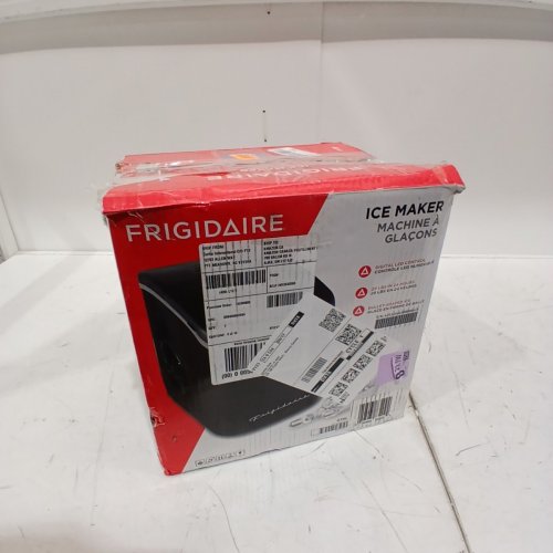 FRIGIDAIRE PORTABLE COMPACT ICE MAKING MACHINE - BLACK - (MODEL: EFIC128-BLACK-6COM) image 5