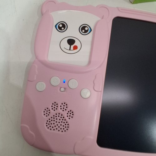 EARLY LEARNING DRAWING TABLET WITH TALKING PICTURE CARDS - PINK image 2