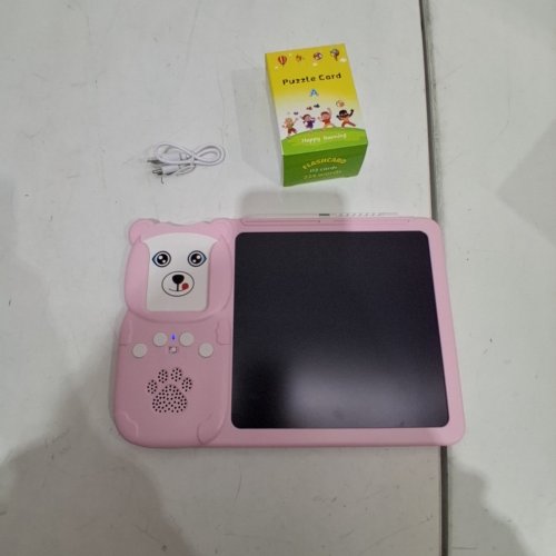 EARLY LEARNING DRAWING TABLET WITH TALKING PICTURE CARDS - PINK image 3