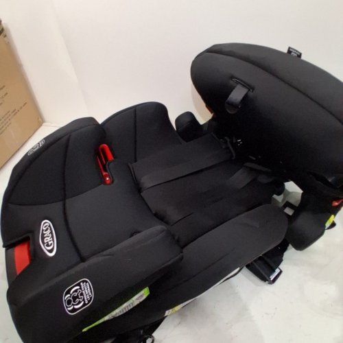GRACO C20 TRANZITIONS 3-IN-1 HARNESS BOOSTER CAR SEAT - 100LBS CAP - BLACK (MODEL: 2035724) image 4
