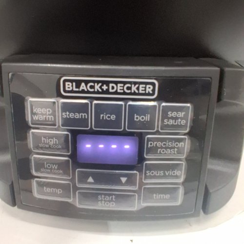 BLACK + DECKER DIGITAL 7-IN-1 MULTICOOKER - 7QT - MATTE BLACK (MODEL: MCD900BBDX) image 3